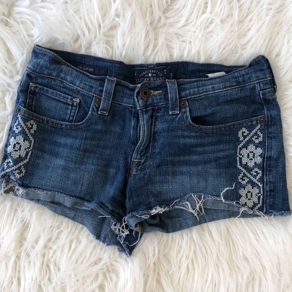 Lucky Brand cut off shorts